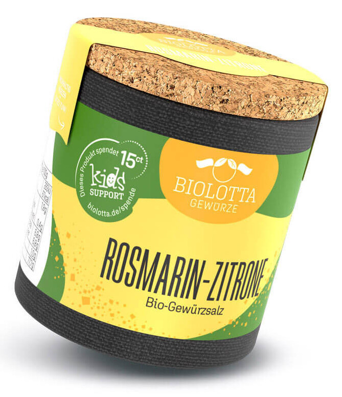 Rosmarin-Zitronensalz Bio Gewürz
