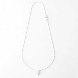 BELLYBIRD Jewellery Halskette – kleines Kreuz, Anhänger/ Silber/ Silber vergoldet