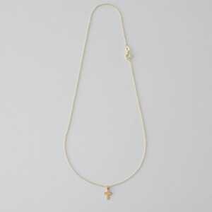 BELLYBIRD Jewellery Kinderkette – kleines Kreuz, Anhänger/ Silber/ Silber vergoldet