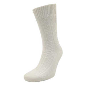 BLS Organic GOTS zertifiziert aus Baby Alpaka Socken mit feinem Zopfmuster