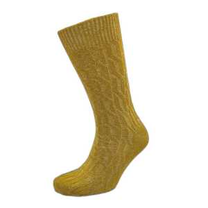 BLS Organic Jaquard Design GOTS zertifizierte Bio-wolle Damen Socken