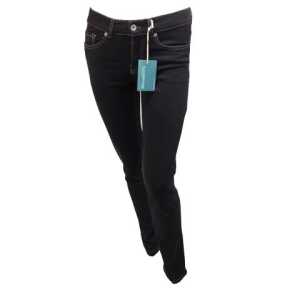 Bloomers schwarze Damen Jeans Bio-Baumwolle