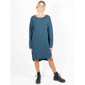 CORA happywear Damen Kleid aus Bio-Baumwolle “Emily” | Animalier