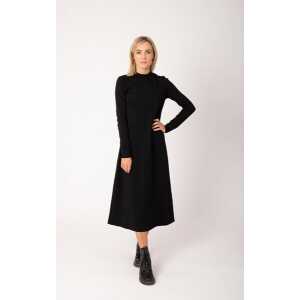 CORA happywear Violetta Damen Kleid aus Buchenholz Faser I schwarz