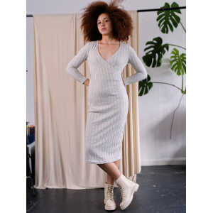 Cossac Reversible Midi-Kleid aus Bio-Baumwolle