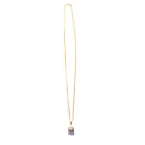 Crystal and Sage Arwen – vergoldete Amethyst Halskette