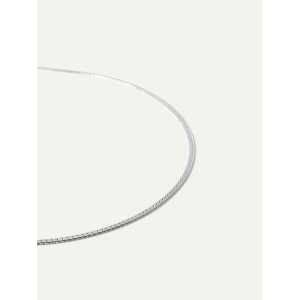 DEAR DARLING BERLIN Elegante Flachpanzerkette | Sterling Silber | 45cm