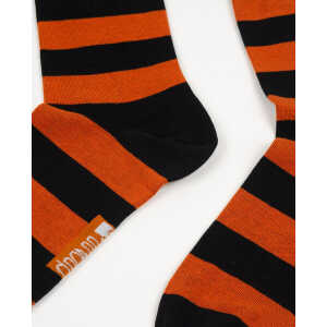 Degree Clothing Socks | Stripes | black-cooper