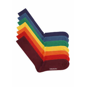 DillySocks AG Socken “Ribbed Rainbow Collection”