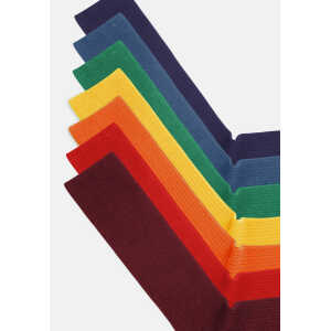DillySocks AG Socken “Ribbed Rainbow Collection”