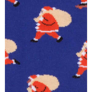 DillySocks Socken Hurry Up Santa aus Biobaumwoll-Mix