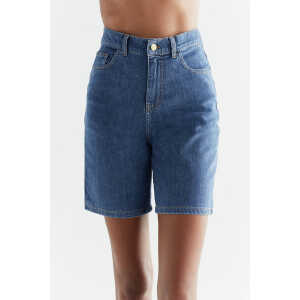 EVERMIND – Damen Jeans Short aus Bio-Baumwolle WA3020