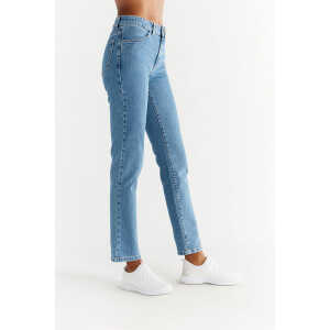 EVERMIND – Damen Straight Fit Jeans aus Bio-Baumwolle WQ1009