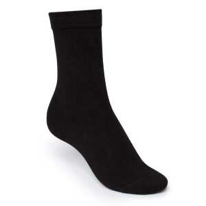 FellHerz Socken mit Bio-Baumwolle schwarz