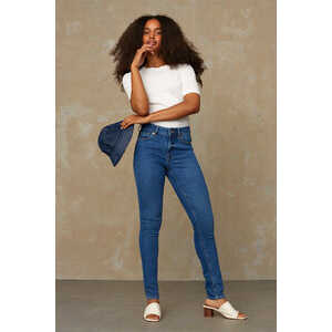 Kings Of Indigo Slim-Fit Jeans aus Recycling und Bio Baumwolle – Juno High – Eco Veggie Worn