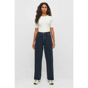 KnowledgeCotton Apparel Jeans Straight Leg – Gale straight mid-rise – aus recycelter Baumwolle