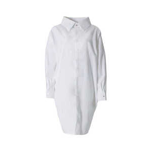 LUXAA Statement Kleid aus Bio-Baumwolle – Weiß