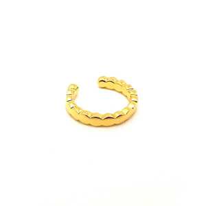 MOANINA Ohrring Earcuff Calobra – 925 Silber/18k Gold Vermeil