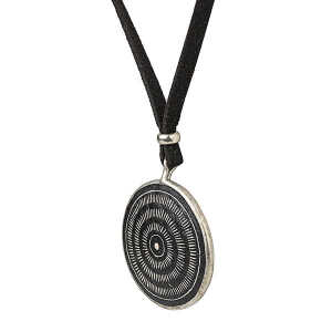 Mambu Design Upcycling Halskette – Aura – Straußeneischmuck