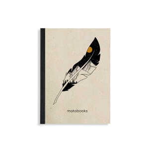 Matabooks Notizbuch Dahara – “Feather”