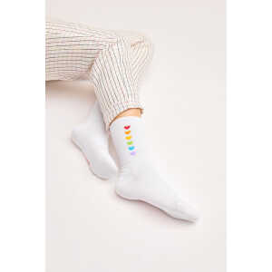 Natural Vibes Herzen Socken Bio GOTS |Bunte Socken |Herren Damen Socken |