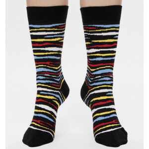 Natural Vibes Zebra Socken Bio GOTS |Bunte Socken |Herren Damen Socken