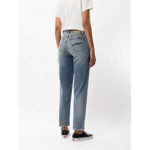 Nudie Jeans Damen Jeans – Straight Sally – aus einem Baumwolle/Elasthan Mix