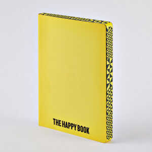 Nuuna The happy book – Premium Notizbuch mit Ledereinband