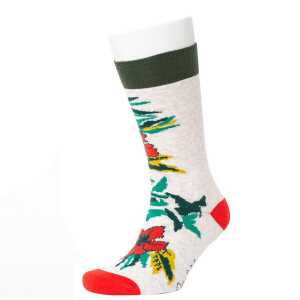Opi & Max Flower Pattern Socks