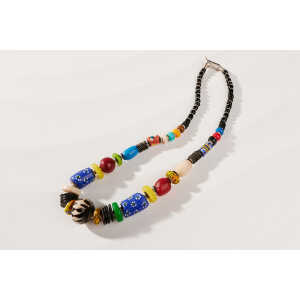 PEARLS OF AFRICA Halskette aus afrikanischen Perlen “MAIDUGURI”