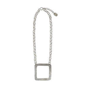People Tree Kette – Square Necklace Silver
