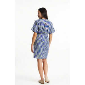 People Tree Kleid – Christabel Ikat Dress – aus Bio-Baumwolle