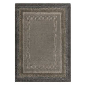 Prolana Handgefertigter Teppich “Aurora” aus Wolle in Braun- versch. Größen