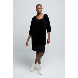 SHIPSHEIP HELEN – Damen Kleid in Samt-Optik aus Bio-Baumwolle