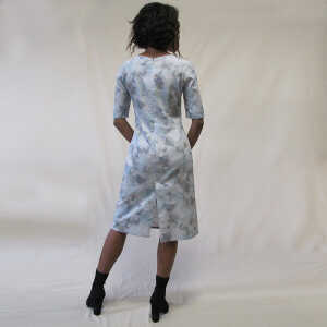 Skrabak Damen Kleid aus Bio-Baumwolle “Pompei” mit Muster