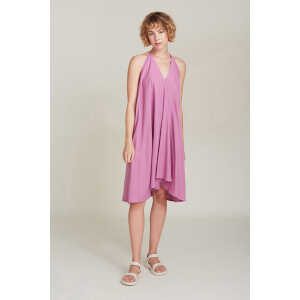 Suite 13 Lab Leinen Kleid Midi Einheitsgröße – Multiposition Short Dress Cotton Linen