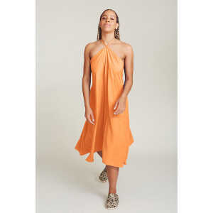 Suite 13 Lab Tencel Kleid Midi Einheitsgröße – Multiposition Short Dress Tencel Linen