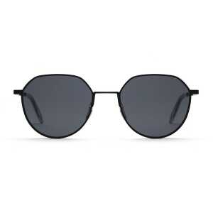 TAKE A SHOT Flattop Panto Edelstahl Sonnenbrille für Herren und Damen – IKE