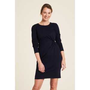 TRANQUILLO Feminines Jersey-Kleid mit Knotendetail (W23E06)