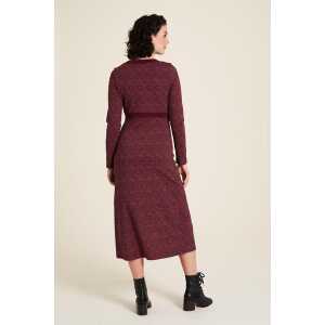 TRANQUILLO Tailliertes elegantes Jersey-Kleid (W23E05)