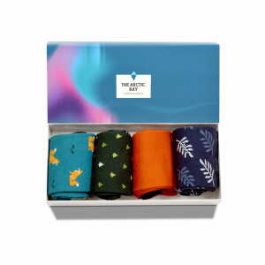 The Arctic Bay Die Arctic Box – Shinrin-Edition – 4 Paar Socken