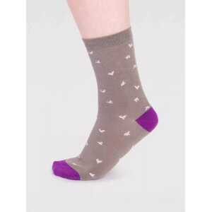 Thought Baumwoll-Socken mit Vogel Motiv Modell: Wren