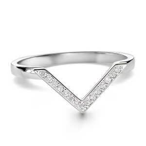 VON KRONBERG Ring VICTORY aus 18 Karat recyceltem Gold mit Diamanten – brillant nachhaltig!