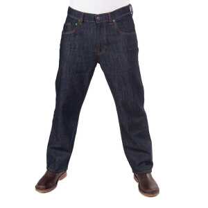 fairjeans Bio-Jeans “LOOSE NAVY” sitzt locker lässig, aus Bio-Baumwolle, fair produziert, GOTS