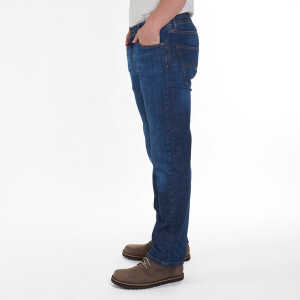 fairjeans basic Jeans “REGULAR WAVES” mit Wascheffekt aus Bio-Baumwolle
