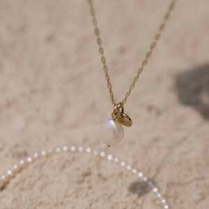 fejn jewelry Kette ‘big pearl’