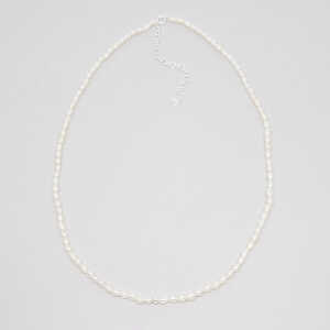 fejn jewelry Kette ‘pearl’ mit Süsswasserperlen Silber/vergoldet