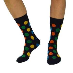organic socks of sweden Socken mit eingestricktem Muster