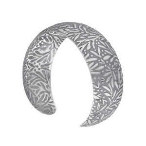 pakilia Silber Armband Blättermuster Fair-Trade und handmade