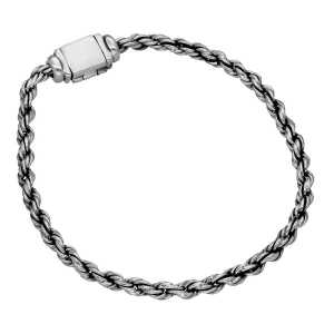 pakilia Silber Armband Seil Fair-Trade und handmade